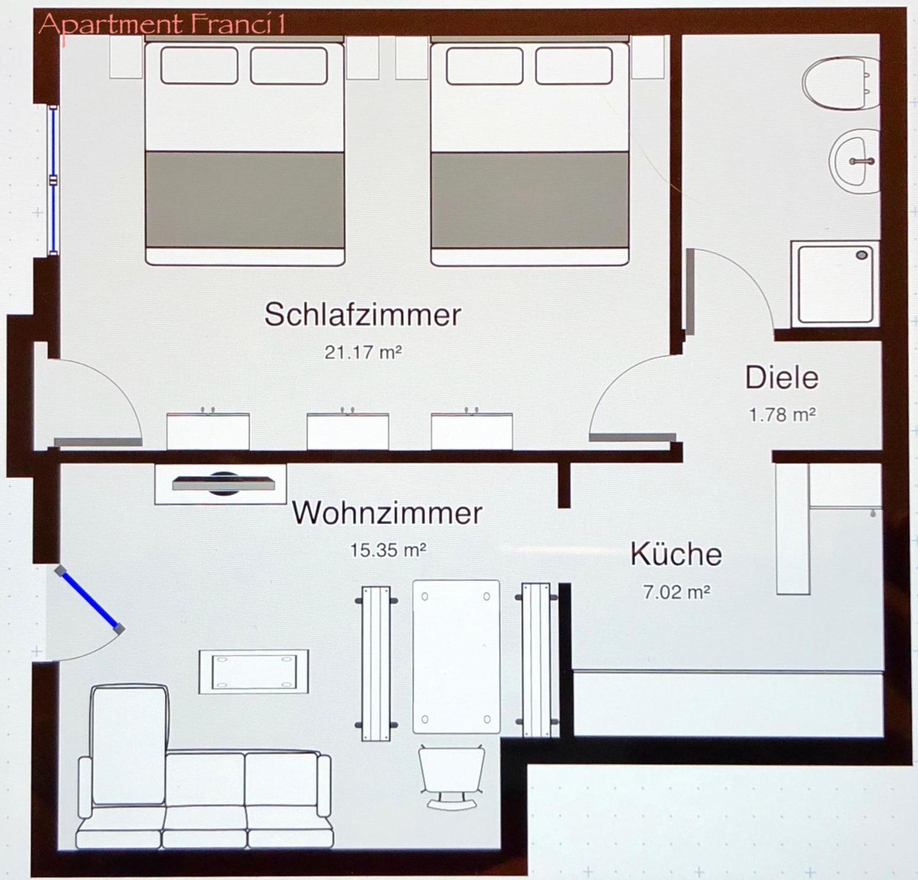 Apartment Franci Wiebelskirchen 外观 照片